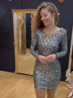 Vestido Brillo Lazo - Imagen 2