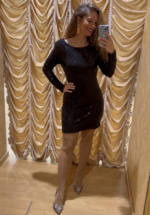 Vestido Brillo Lazo - Imagen 4