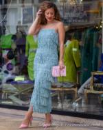 Vestido Charlestón Flecos