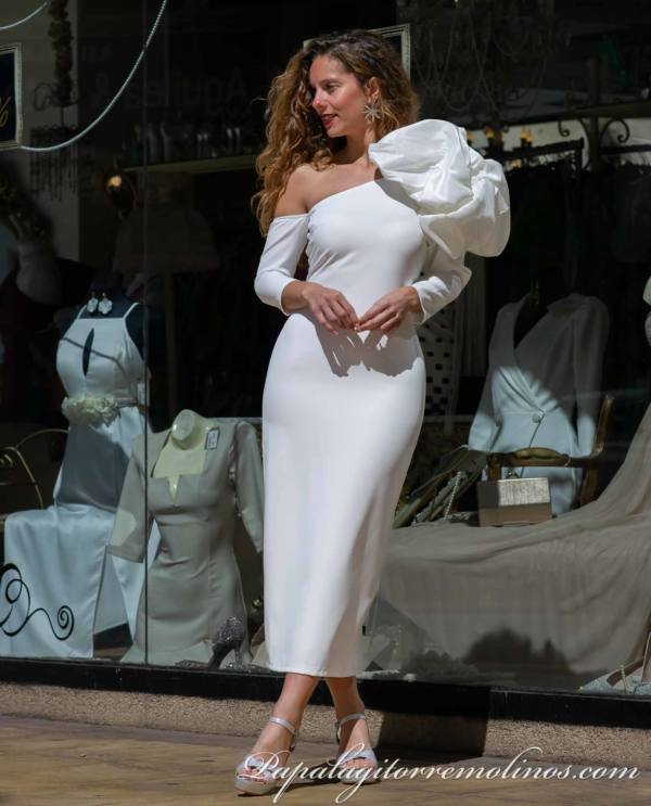 Vestido Doris ( White ) - Imagen 1