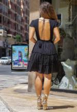 Vestido Corto Plumeti - Imagen 2