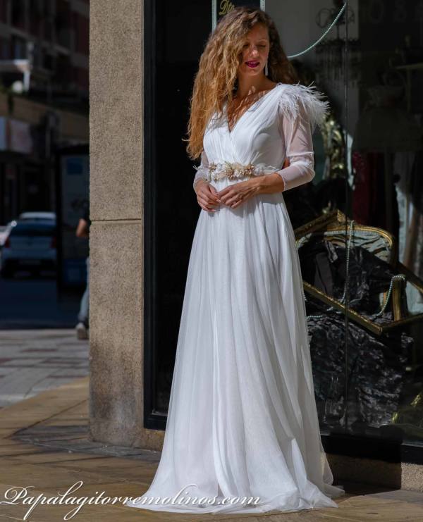 DSC_0190 (1) Vestido Julieta (Manga Francesa) - Imagen 1