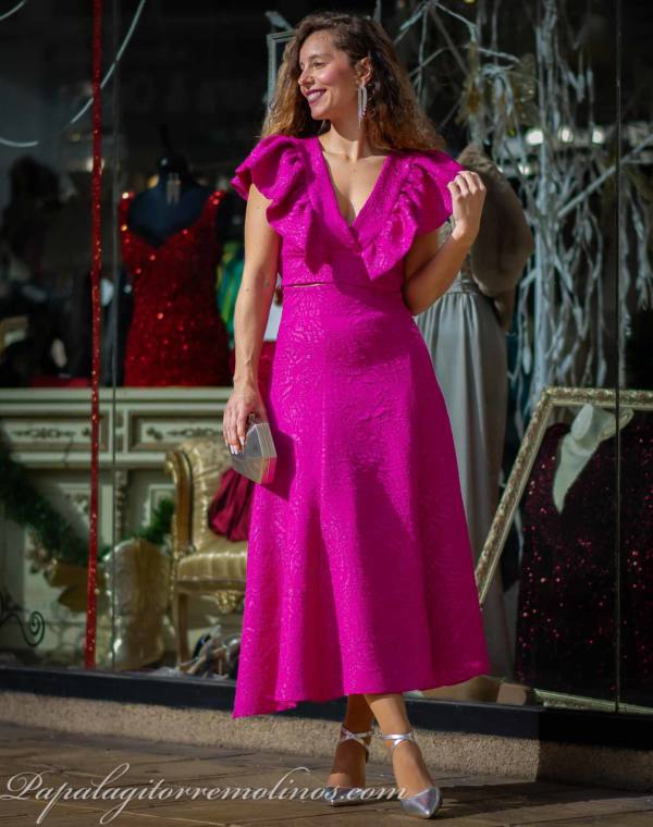 DSC_0034-2 Conjunto Top y Falda Jacquard - Imagen 1