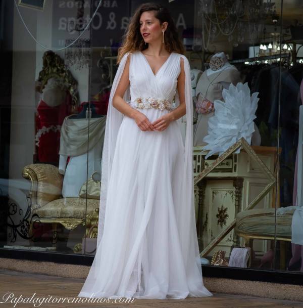 Vestido Dama (Capa blanco) - Imagen 1