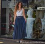 Falda cintura brillo - Imagen 2