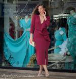 Vestido Marieta (Burdeos)