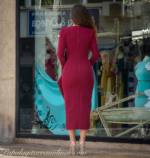 Vestido Marieta (Burdeos) - Imagen 2