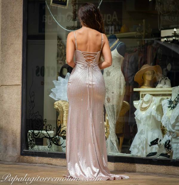 Vestido Pamela (Beige) - Imagen 2