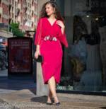 Vestido Egina (Burdeos)