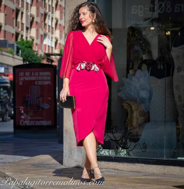 DSC_7162 Vestido Egina (Burdeos) - Imagen 1