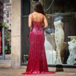 Vestido Pamela (Burdeos) - Imagen 2