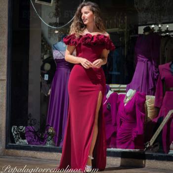 Vestido Rosas