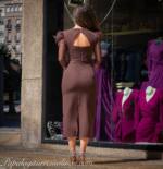 Vestido Noelia (Marrón) - Imagen 2