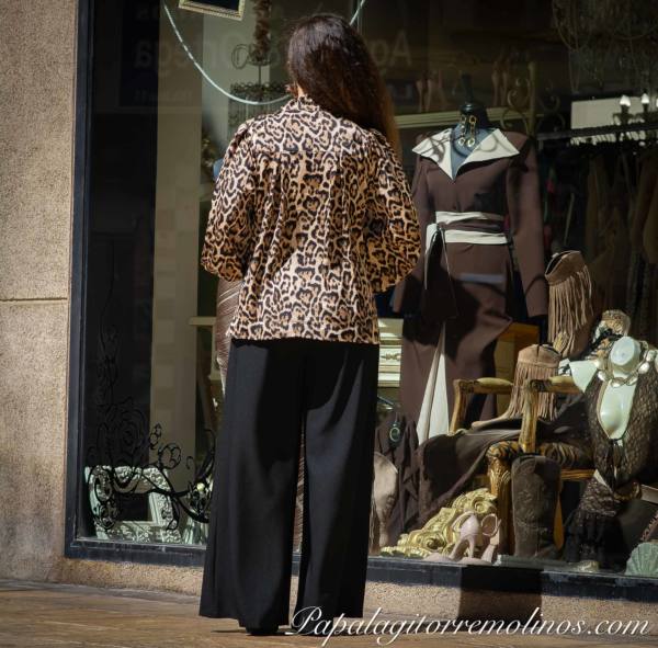 Blusa Lazo Leopardo - Imagen 2