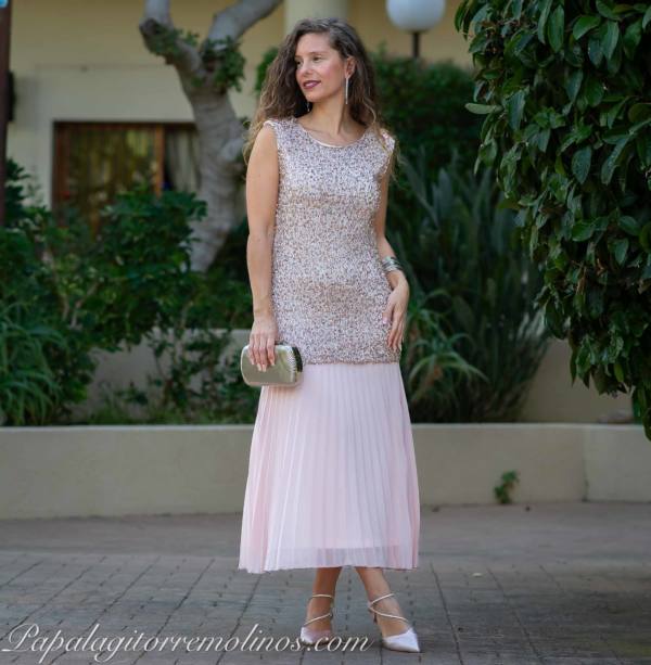 DSC_3654 Vestido Falda Plisada - Imagen 1