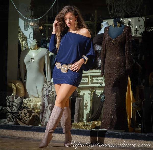 Vestido Shasha (Brillo Falda) - Imagen 1