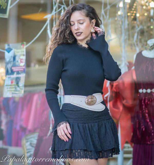 Jersey Encaje Canalé - Imagen 1