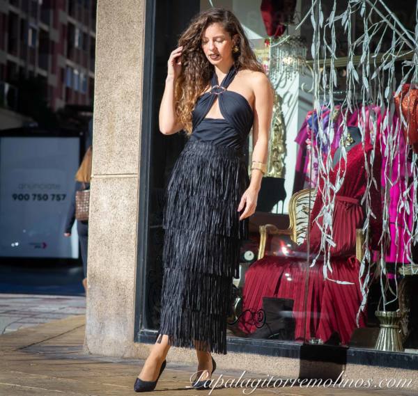 Falda Flecos Midi - Imagen 3