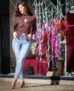 Vaquero Pitillo Brillos