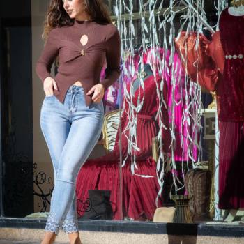 Vaquero Pitillo Brillos