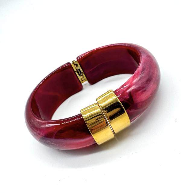 Brazalete Rígido Burdeos - Imagen 1