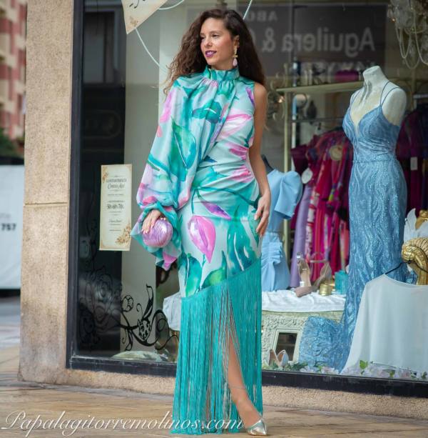 Vestido Sultana Estampado - Imagen 1