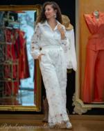 Conjunto Flores Perforado