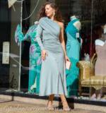 Vestido Frunces Asimétrico