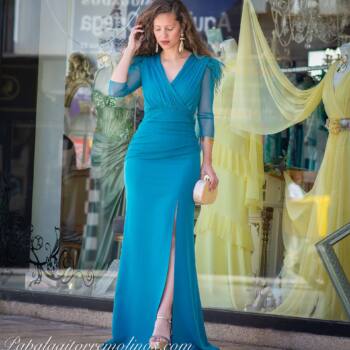 Vestido Noelia Largo (Verde)