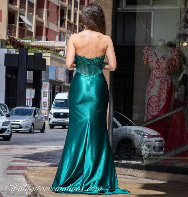 Vestido Glamour (Verde) - Imagen 2