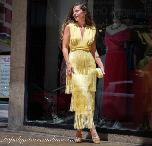 Vestido Siroco (Amarillo) - Imagen 1