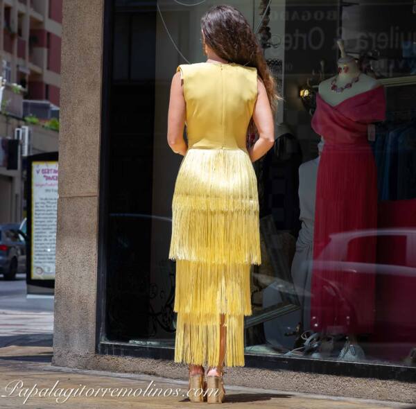 Vestido Siroco (Amarillo) - Imagen 2