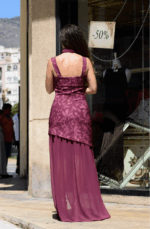 Vestido Borgoña - Imagen 2