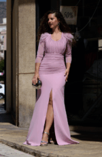 Vestido Noelia Largo (Rosa)