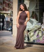 Vestido Cuello Halter