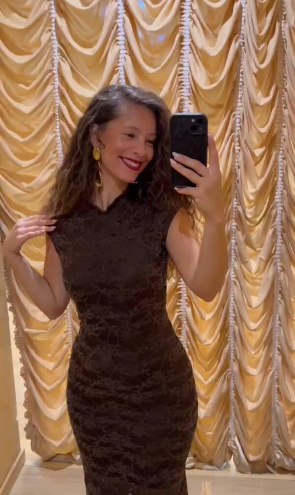 Vestido Cuello Japonés - Imagen 2